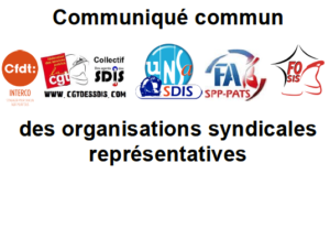 Filière SPP : communiqué commun des organisations syndicales représentatives