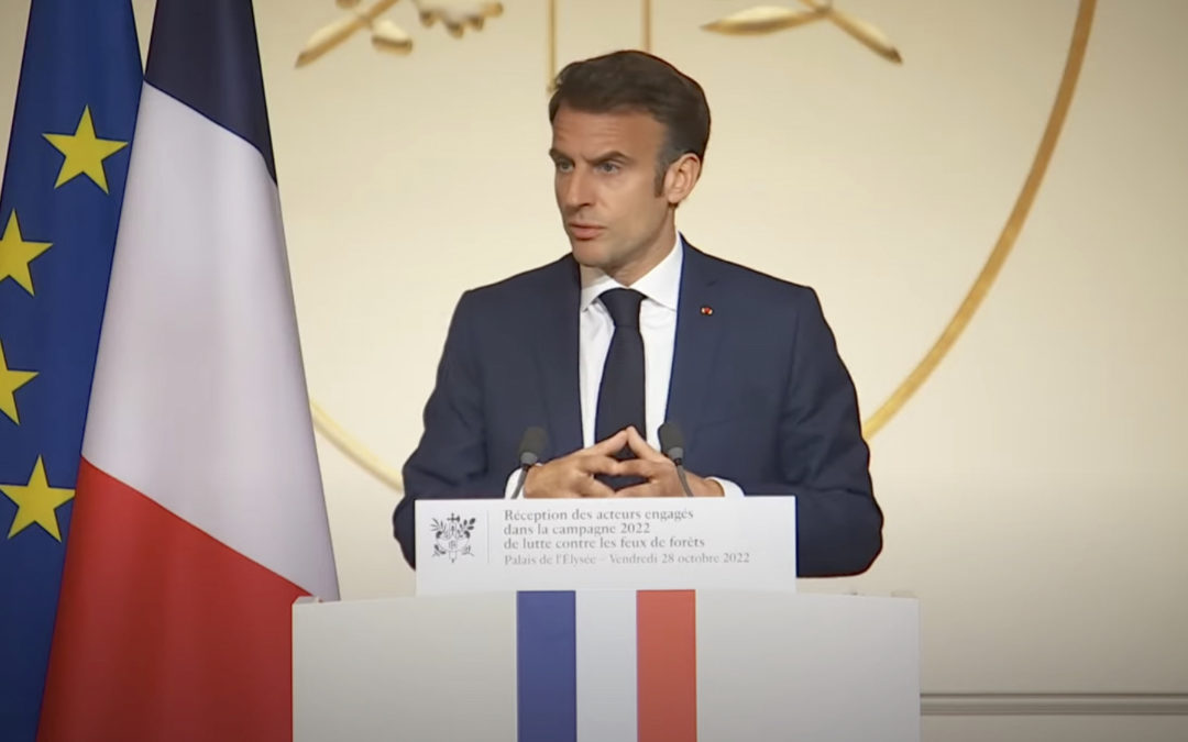 Annonces du Président de la République lors de la réception des acteurs mobilisés cet été contre les feux de forêts